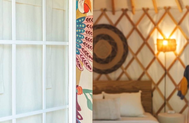 The Macaw yurt