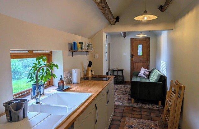 The Piggery, located at the foot of the Malverns