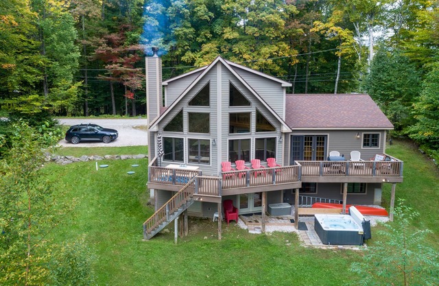 The Ridge Chalet, an A-Frame Killington home
