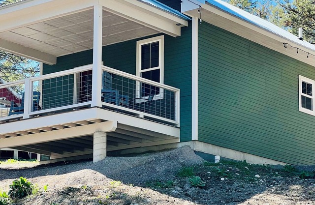 The Swan at Elk Ridge Village cabin 201A with views of Flathead Lake.