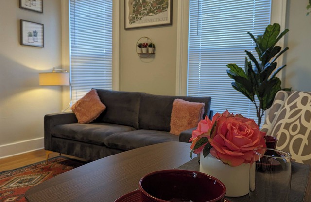 The tidy place close by Yale hospitals and campus in New Haven.