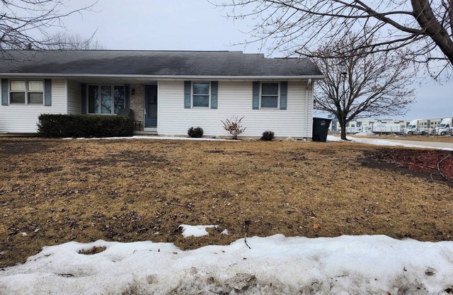 This 5-bedroom house is under an hour drive to Lambeau Field.