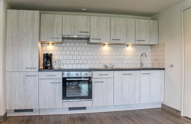 This vacation home in Zeeland is in a beautiful location near the water.