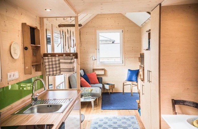 Tiny-Haus im Südhessischen Ried