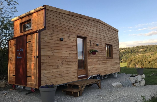 Tiny house in the middle of the Haut Jura Natural Park