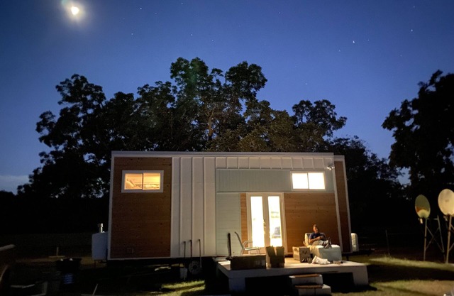 Tiny House on Busy Working Farm