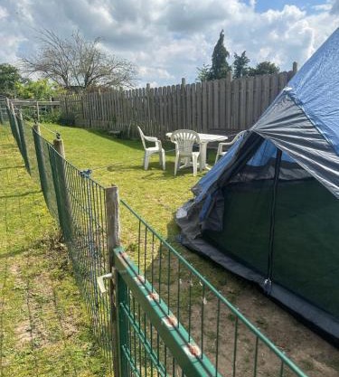 Tipi Zelt auf dem Ponyhof Roos