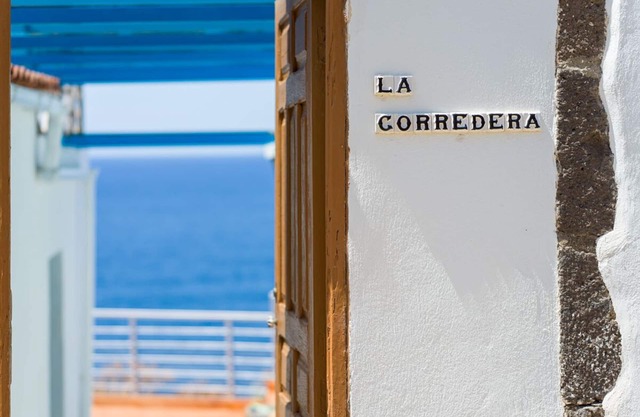 Traditional Canarian house, waterfront.