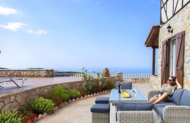 Traditional Villa with Private Pool & Breathtaking Ionian Sea Sunset View