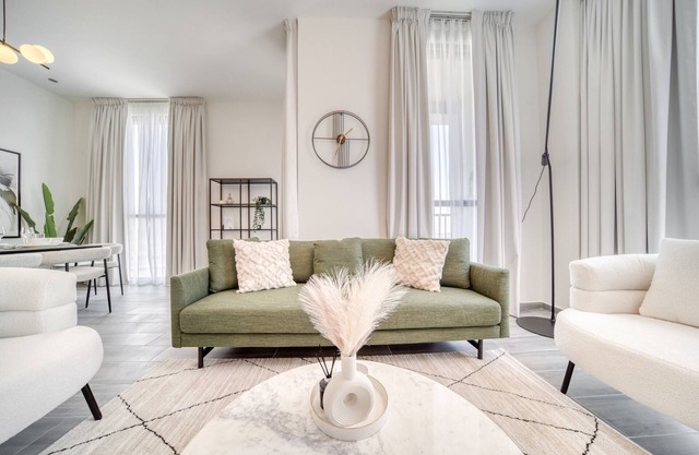 Tranquil 2BR w/Assistant’s Room at Mesk 1 Midtown Dubai Production City by Deluxe Holiday Homes