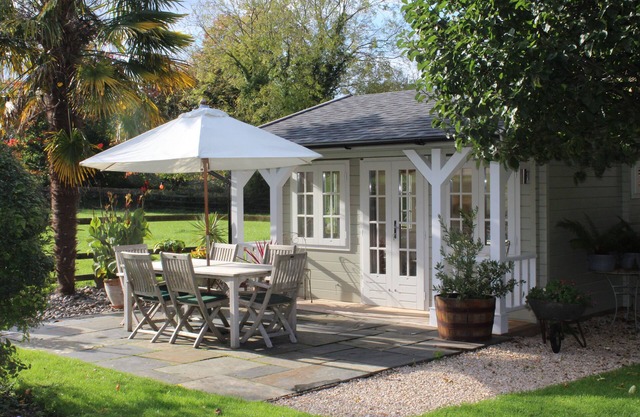 Tranquil setting at the foot of White Horse Hill, The Downs & The Ridgeway Pathn