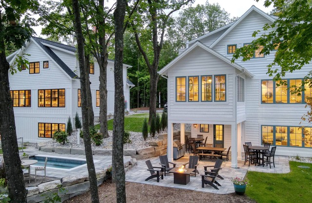 Traverse City Lakemore Resort, Side by Side Luxury Lakefront Homes on Arbutus Lk