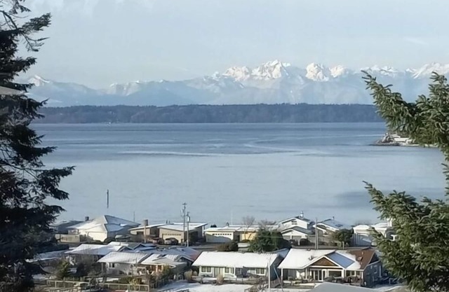TreeTops: Whidbey Island bayside retreat with sound and Olympic Mountain views