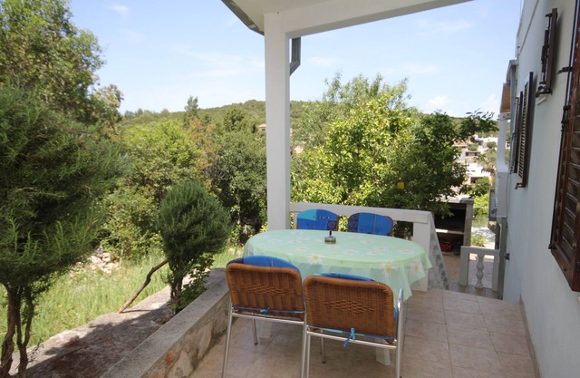 Two bedroom apartment with terrace Cove Zarace (Gdinj), Hvar (A-4597-b)