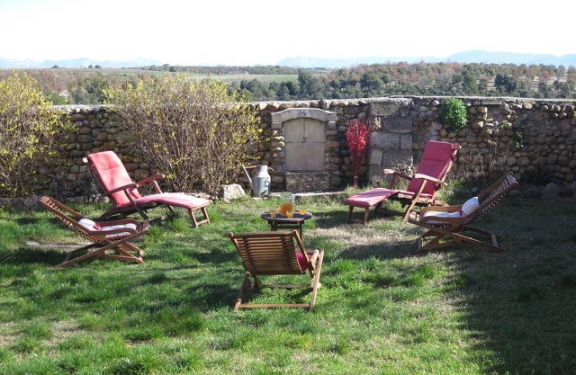 Two charming outbuildings with swimming pool