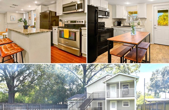 Two Kitchens|Balcony|Mid-City|Gated Yard|Best