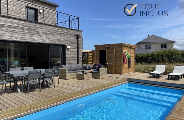 TY COAT - New house/sea view/swimming pool/Nordic bath