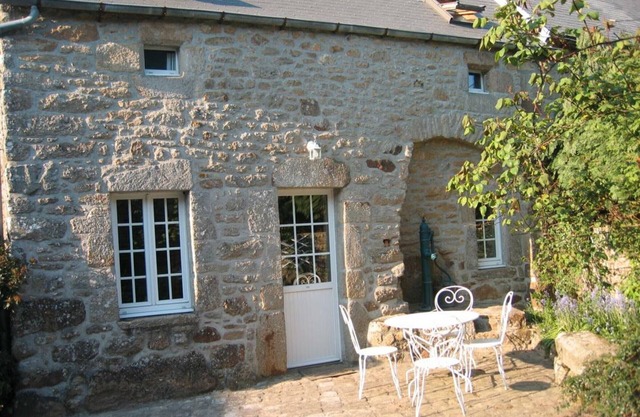Typical house with fireplace in Théville