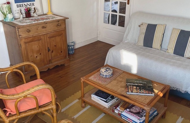 Typical house with sea and garden view