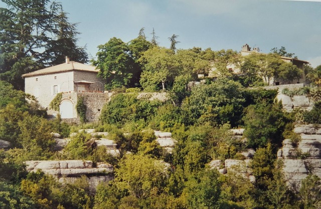 Typical house with superb view of village, river 300 metres away