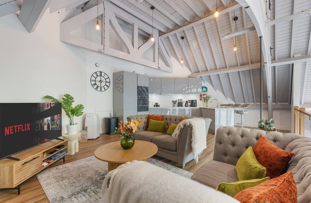 Unique 3BD Penthouse in Historic Church Conversion