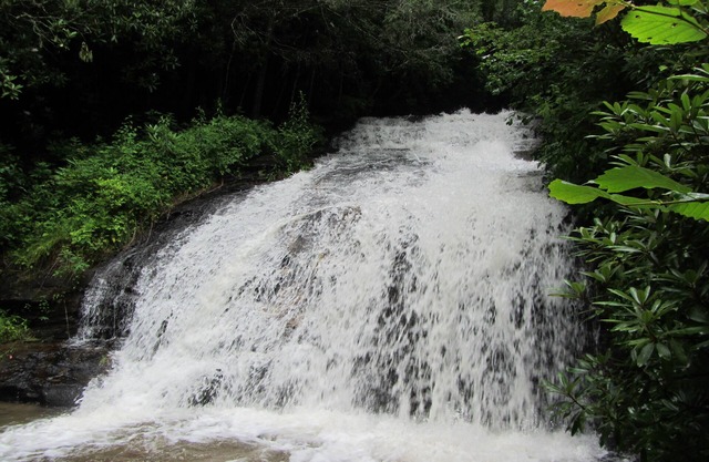 Unique Waterfall Chalet, Decks Over Huge Waterfall in the Nantahala! Pets OK!