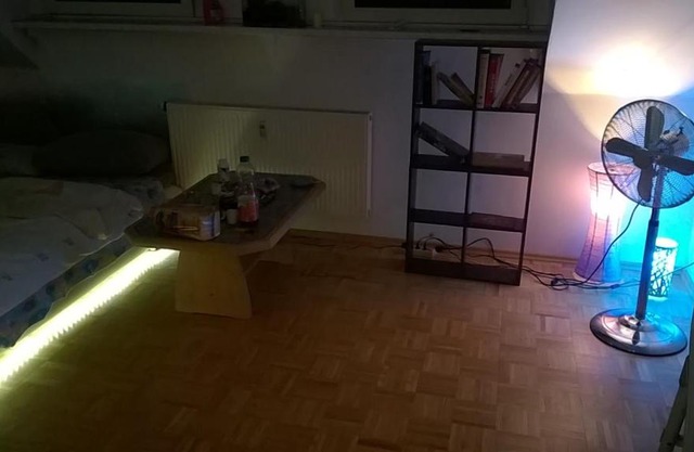 Unterkunft Zimmer Bad Küche