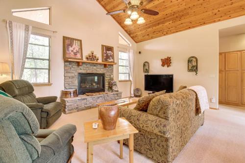 Unwind Fireside! Home 30 Mi to Sunrise Ski Resort