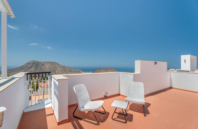 Vacation Apartment 'Blue with Amazing View' with Sea View, Shared Pool and Wi-Fi