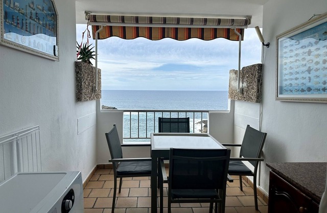 Vacation Apartment 'Casita Acogedora Frente Al Mar' with Sea View, Private Terrace and Wi-Fi