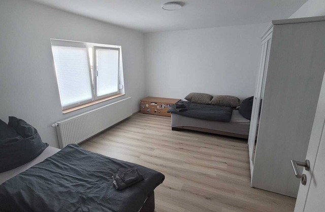 Vacation apartment for 3 people with garden view