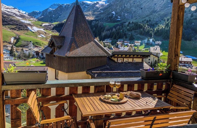 Vacation apartment with a wonderful view of the mountains