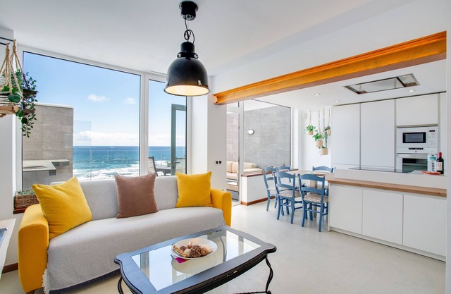 Vacation Home 'Casa Surf Playa Del Hombre' with Sea View, Private Terrace and Wi-Fi