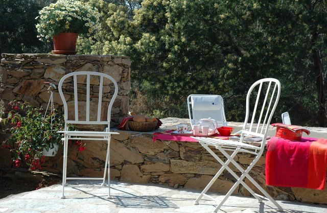 Vast F2 charm sandy beach end 100m private terraces flower garden