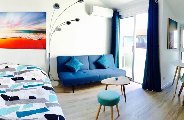 Very nice studio 26 m2 in the center of Saint-Raphäel