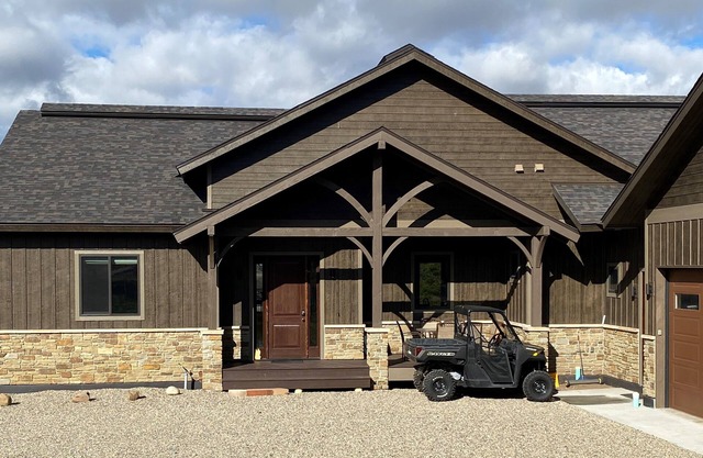 Views, views, views! Secluded setting over-looking beautiful Steamboat Lake.