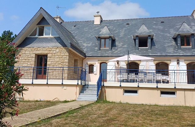 Villa Bretonne Bord de mer Port de Merrien