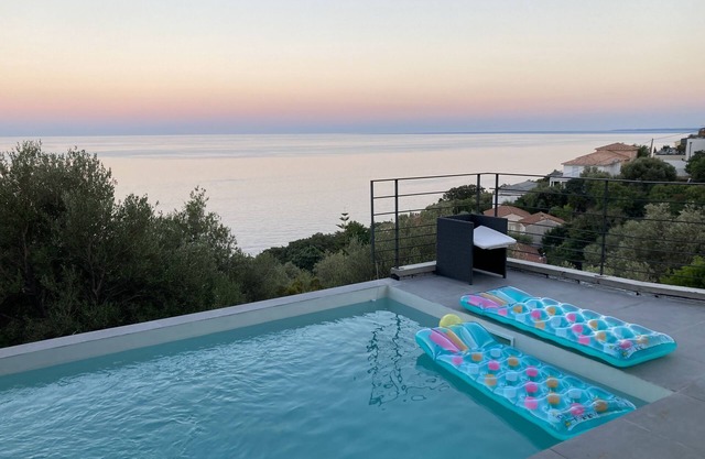 Villa Cap Corse Charme et Haut de gamme Panoramic sea view 3km from Bastia.