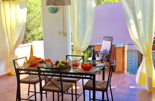 Villa Carolina, sea view terrace