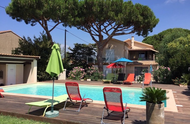 Villa Chante au vent 230m² in 4 apartments, swimming pool, garden, comfort and quietness