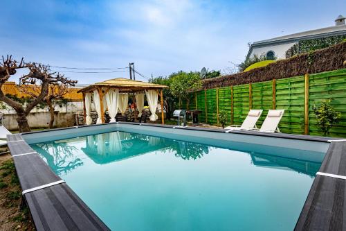 Villa Conchiglia blu con piscina