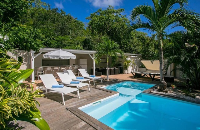 Villa Elé, 4 chambres, jardin tropical et piscine