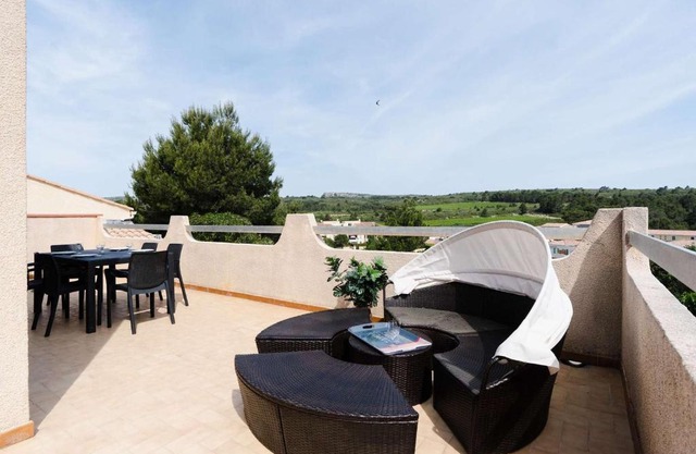 Villa familiale spacieuse à Narbonne-Plage pour 6 pers, parking privé, animaux admis - FR-1-409-194