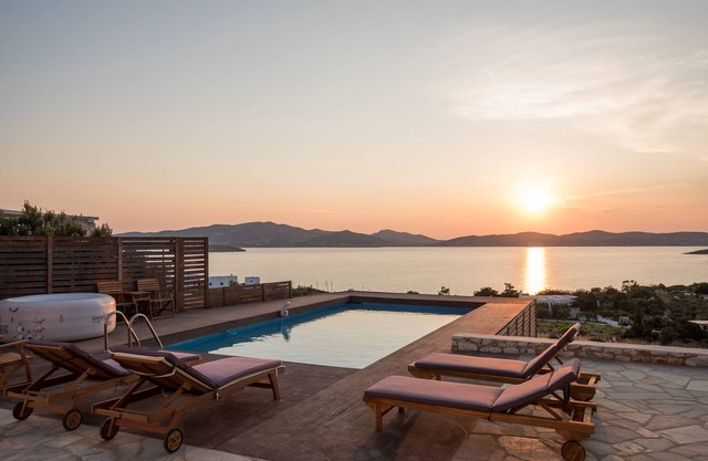 Villa Korina at Makria Myti, Paros