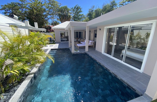 Villa La Perle 3 bedrooms, private pool 200 m from Caravelle beach