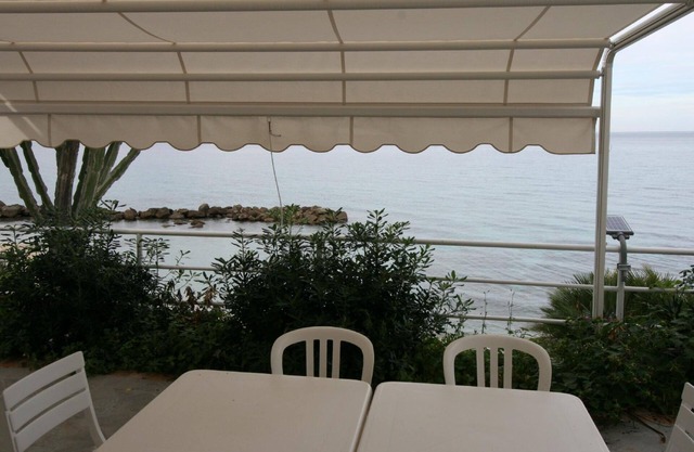 Villa Laura is directly by the sea with direct and private access to the beach