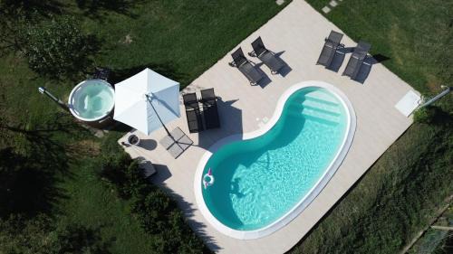 Villa Lux Vista Vigneti Unesco-Piscina e Idromassaggio