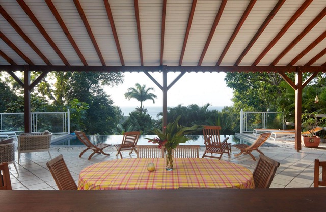 Villa Mahogany, villa rental in Deshaies in Guadeloupe
