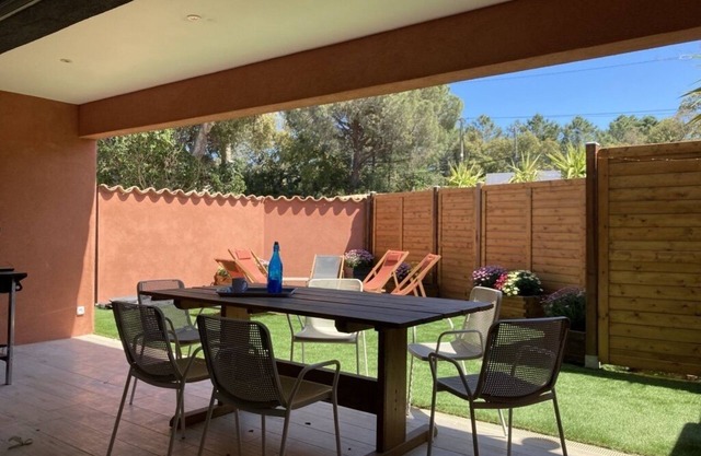 Villa "muscari" à 300m de la Plage, 6 Personnes. Jolie Villa Neuve Toute Équipée