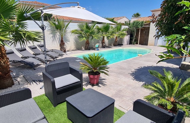 Villa piscine de la garrigue